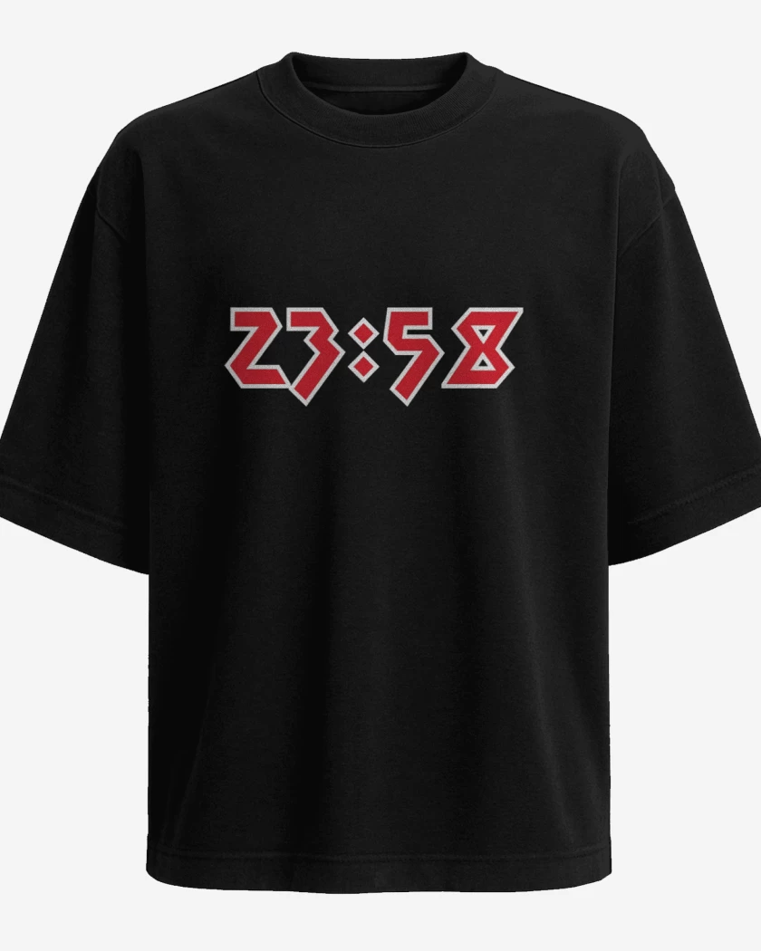 Polera Oversize 2 Minutes to Midnight