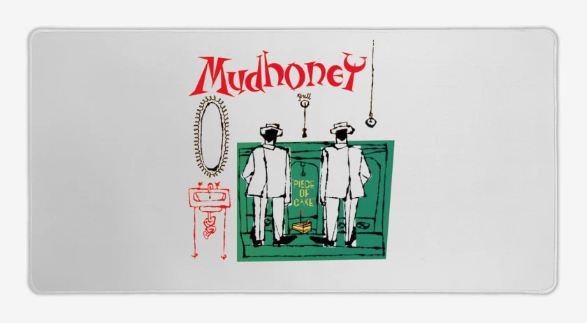 Mouse pad Gamer Blanco de Mudhoney 1992