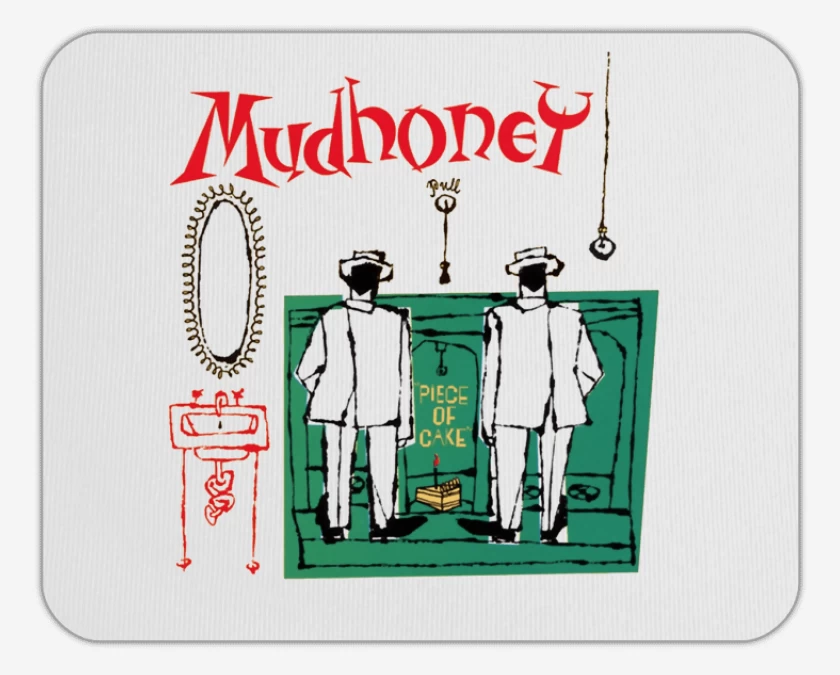 Mousepad Blanco de Mudhoney 1992
