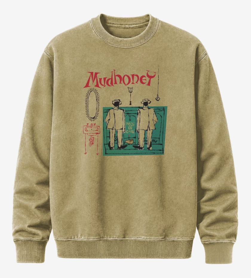 Poleron Polo Acid Wash Beige de Mudhoney 1992