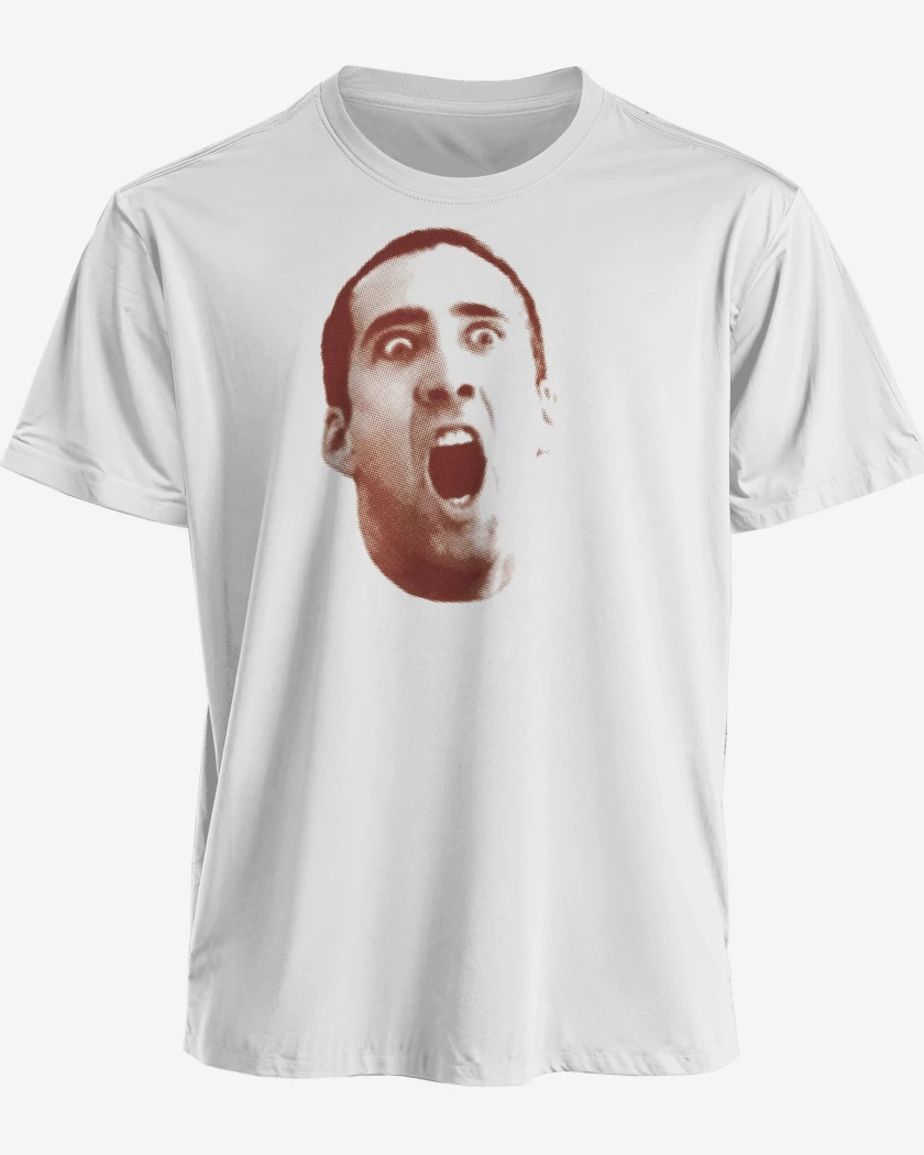 Polera premium Blanco de Castor Maldito Troy