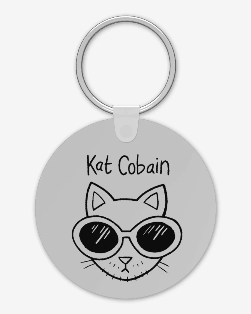 Llavero cat cobain