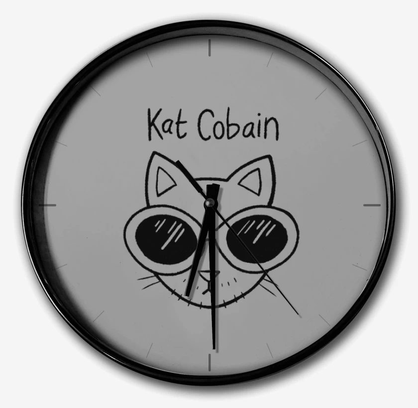 Reloj Gris Melange de cat cobain
