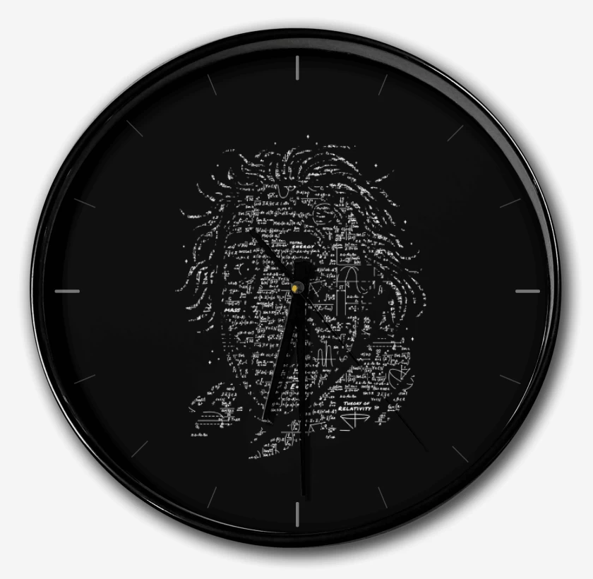 Reloj Negro de Einstein