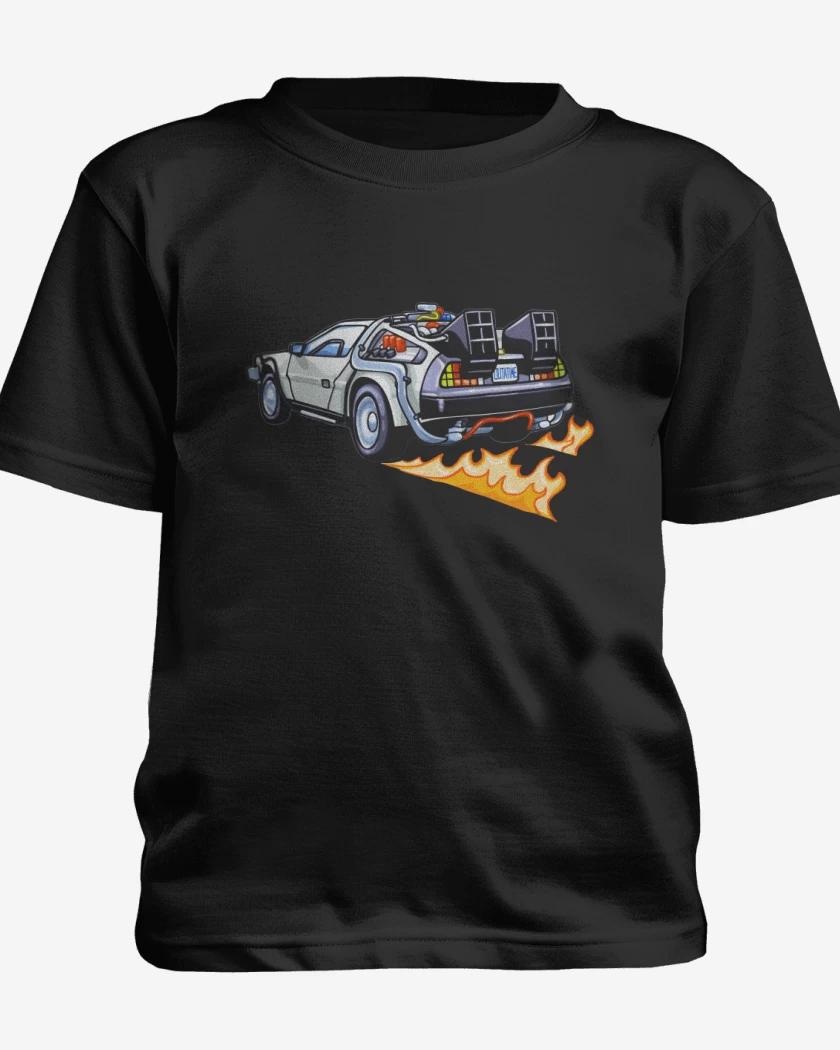 Polera de niño Negro de Deloreancillo