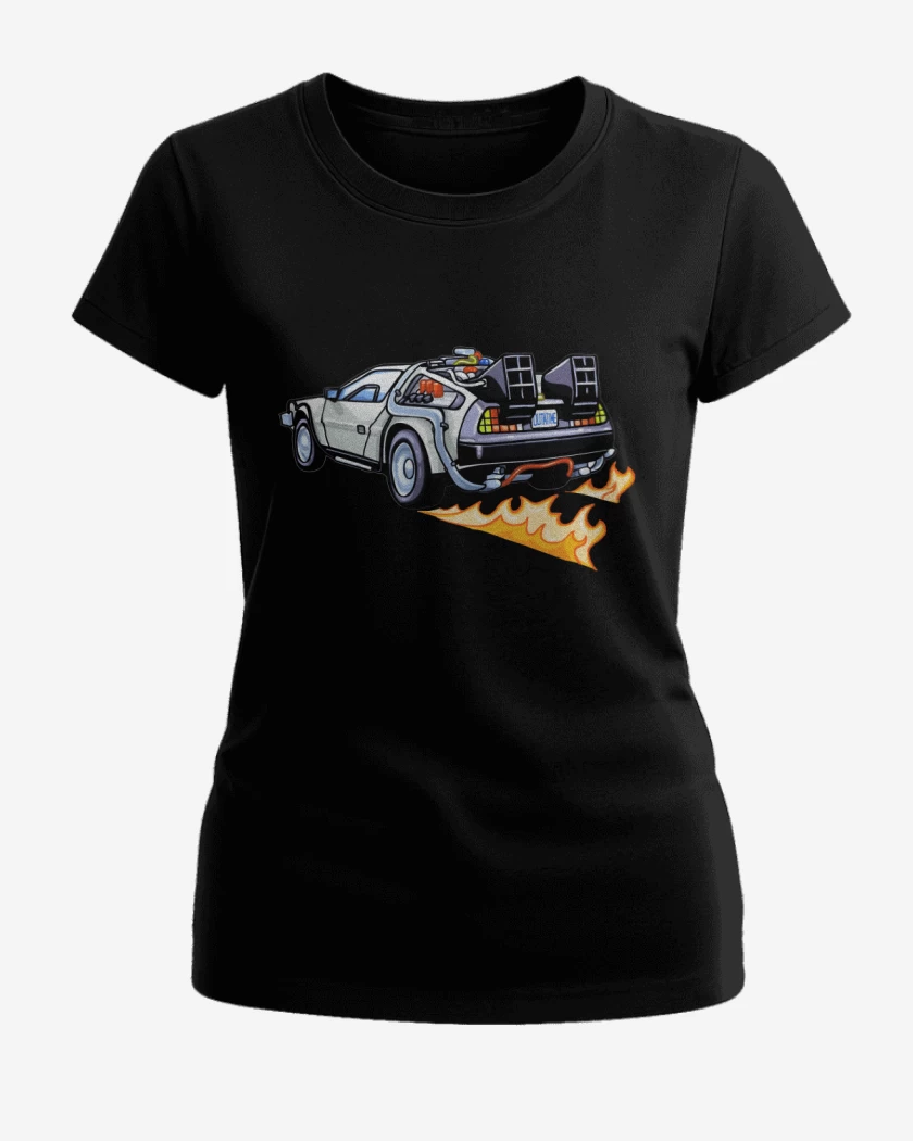 Polera de Mujer Negro de Deloreancillo