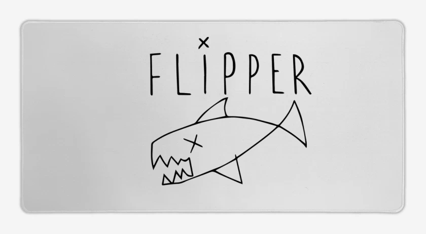 Mouse pad Gamer Blanco de Flxpper