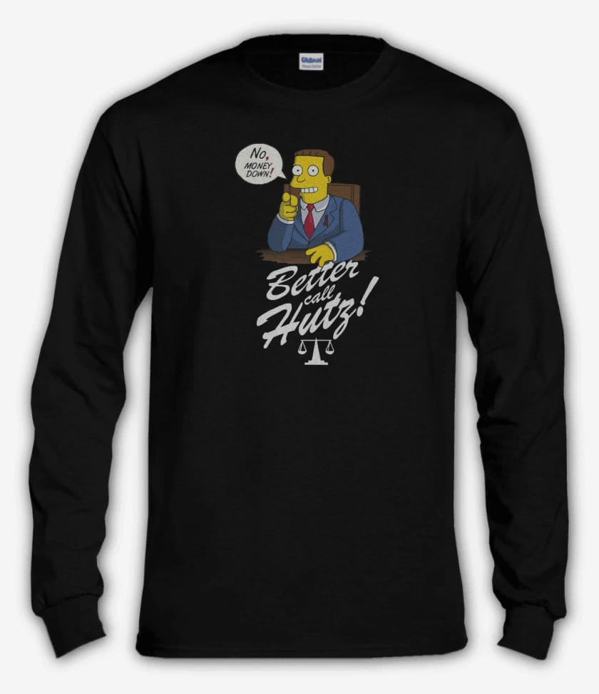 Polera manga larga Better call Hutz