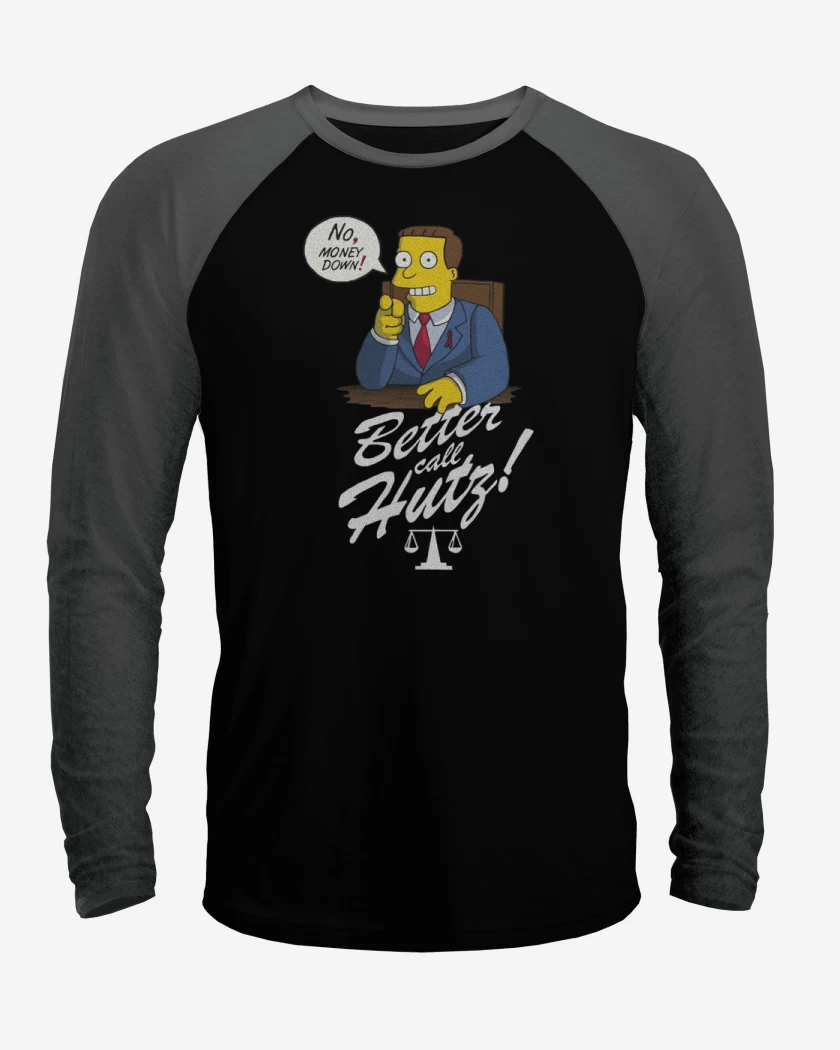 Polera Raglan Better call Hutz