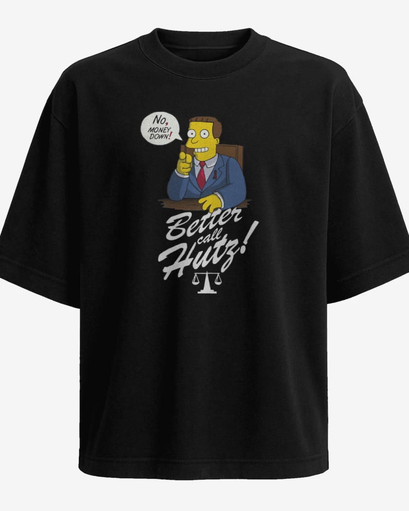 Polera Oversize Better call Hutz