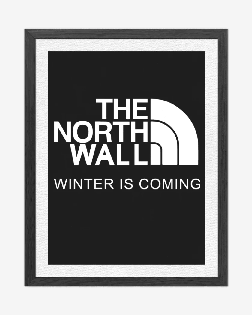 Cuadro decorativo Negro de The North Wall