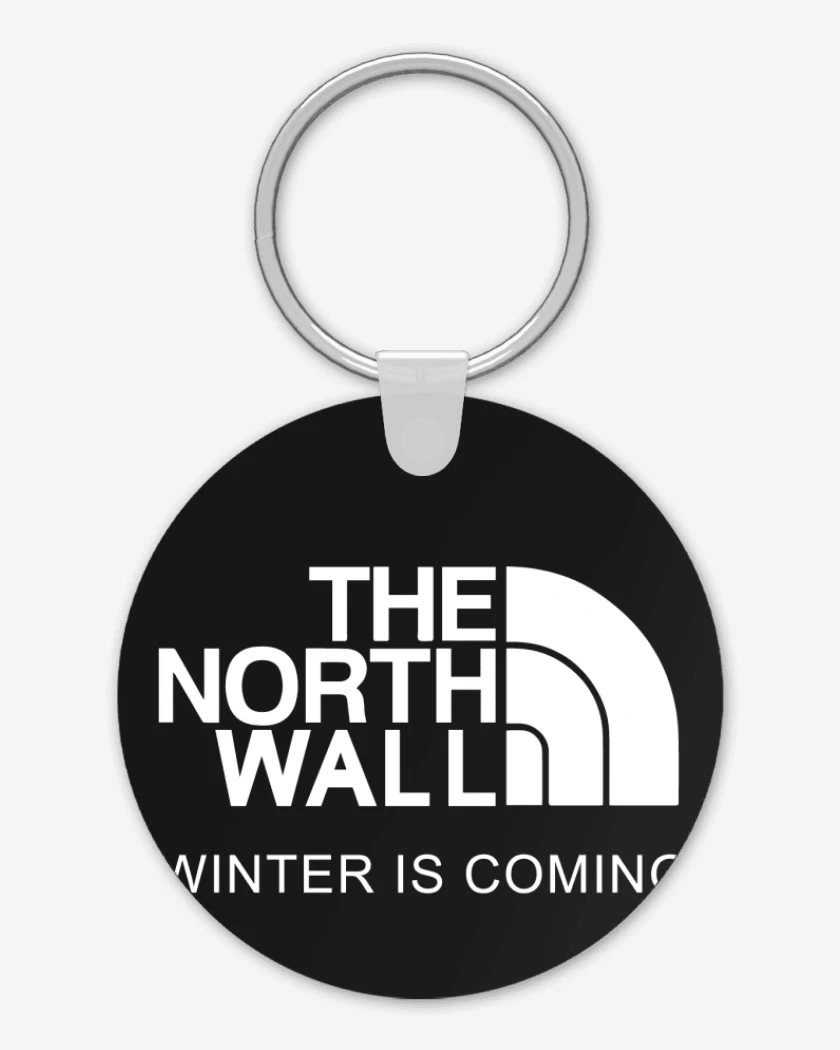 Llavero Negro de The North Wall