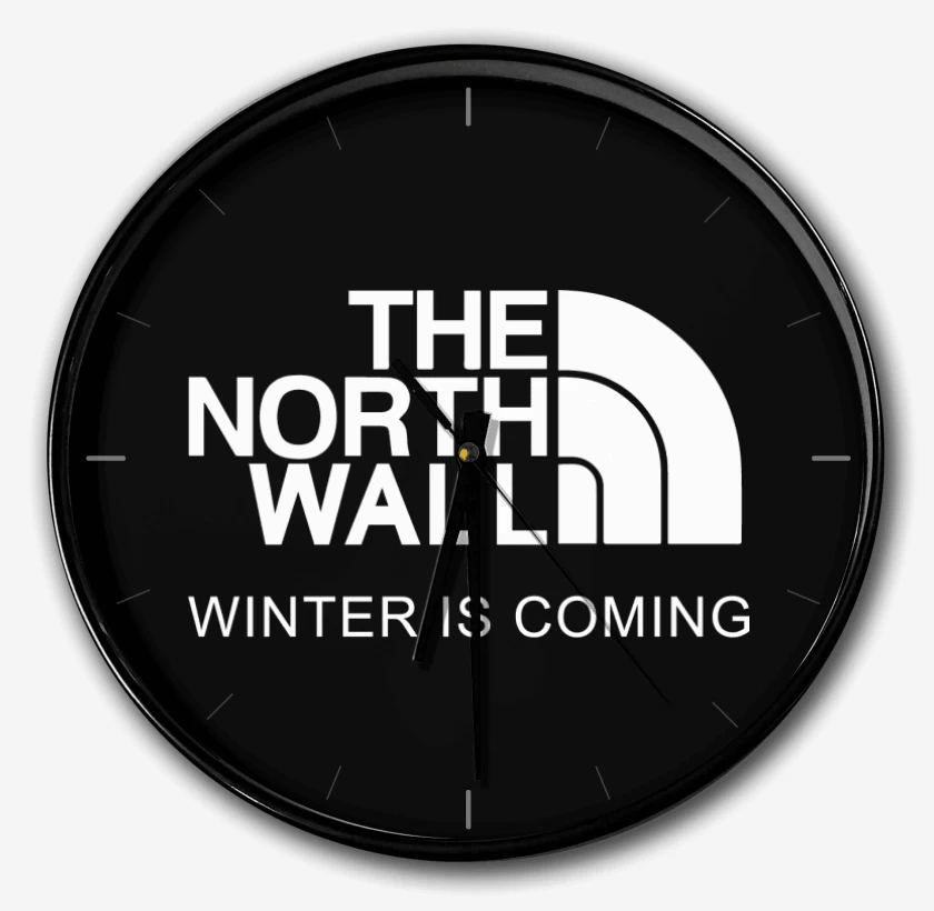 Reloj Negro de The North Wall