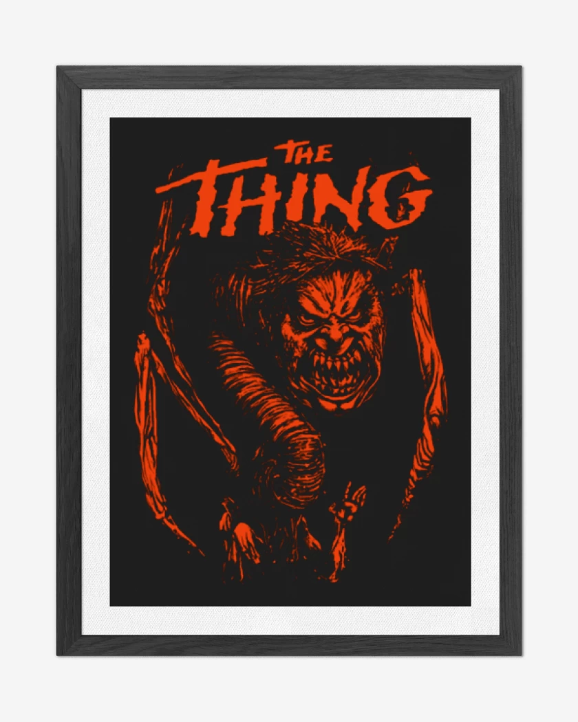 Cuadro decorativo Negro de Thing
