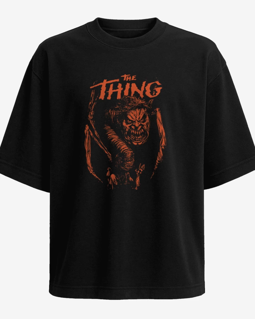 Polera Oversize Negro de Thing