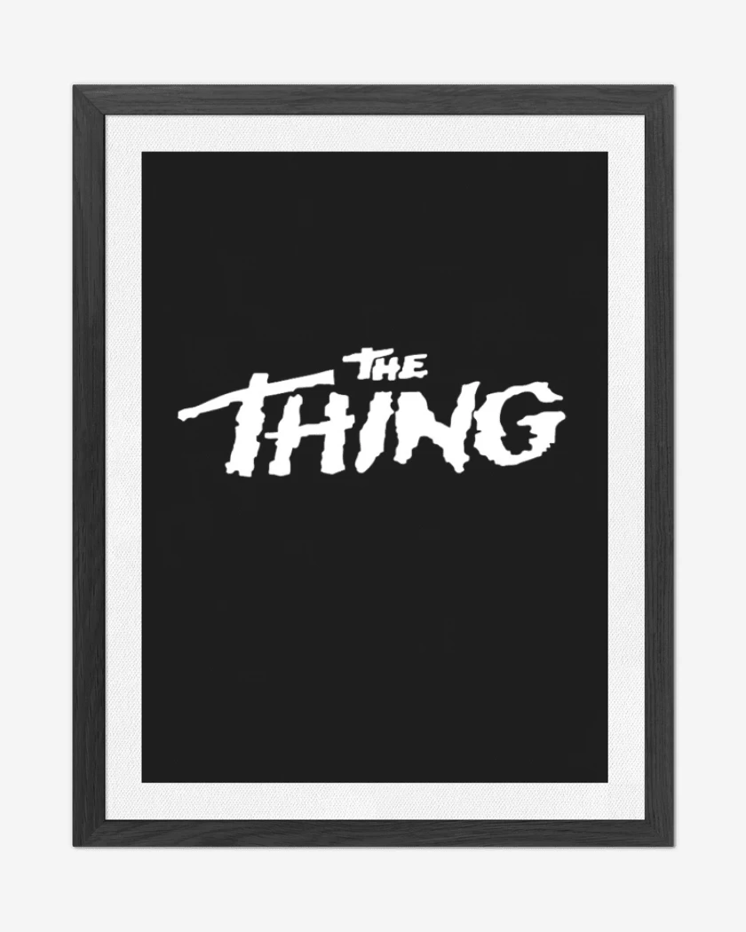 Cuadro decorativo Negro de Thing 2