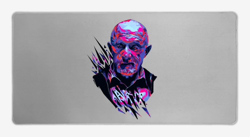Mouse pad Gamer Gris Melange de Mike Ehrmantraut