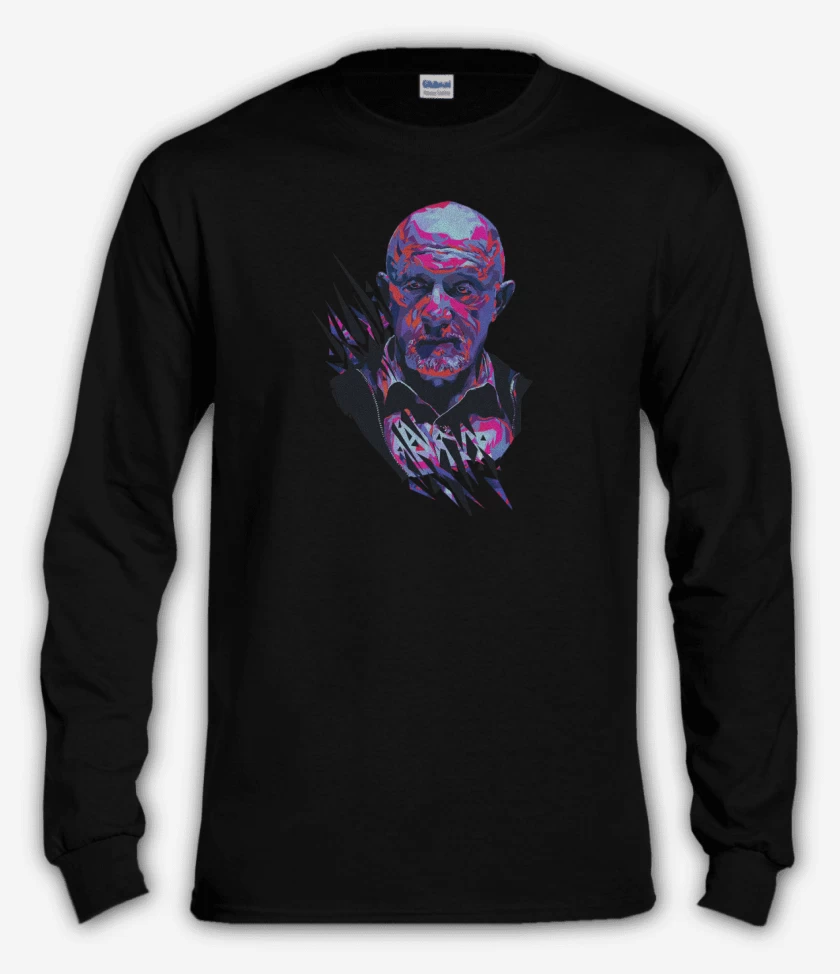 Polera manga larga Negro de Mike Ehrmantraut