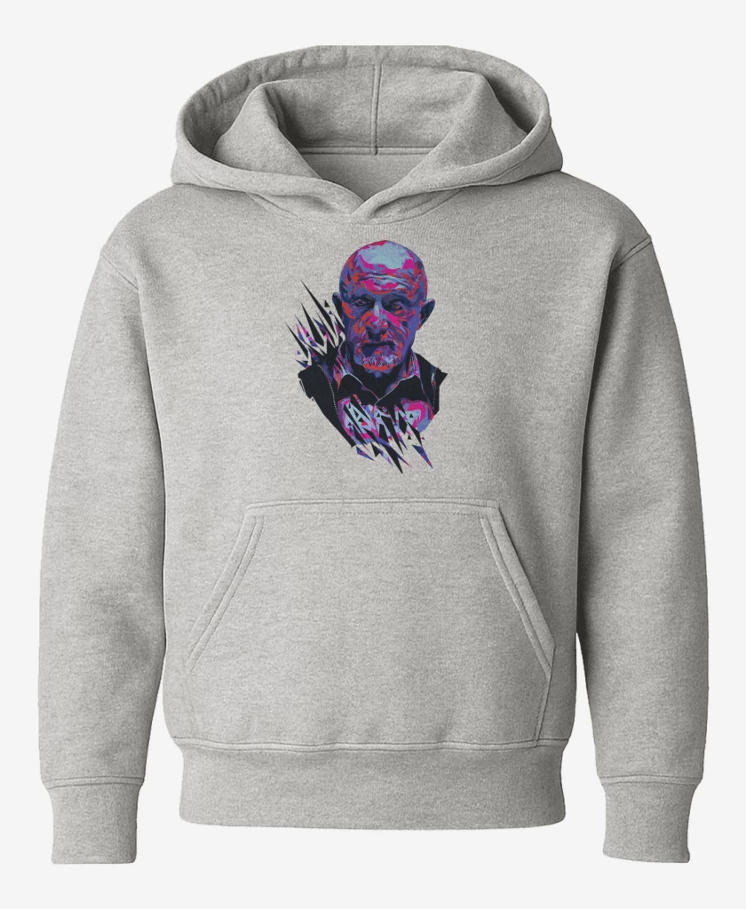 Poleron de niño Gris Melange de Mike Ehrmantraut