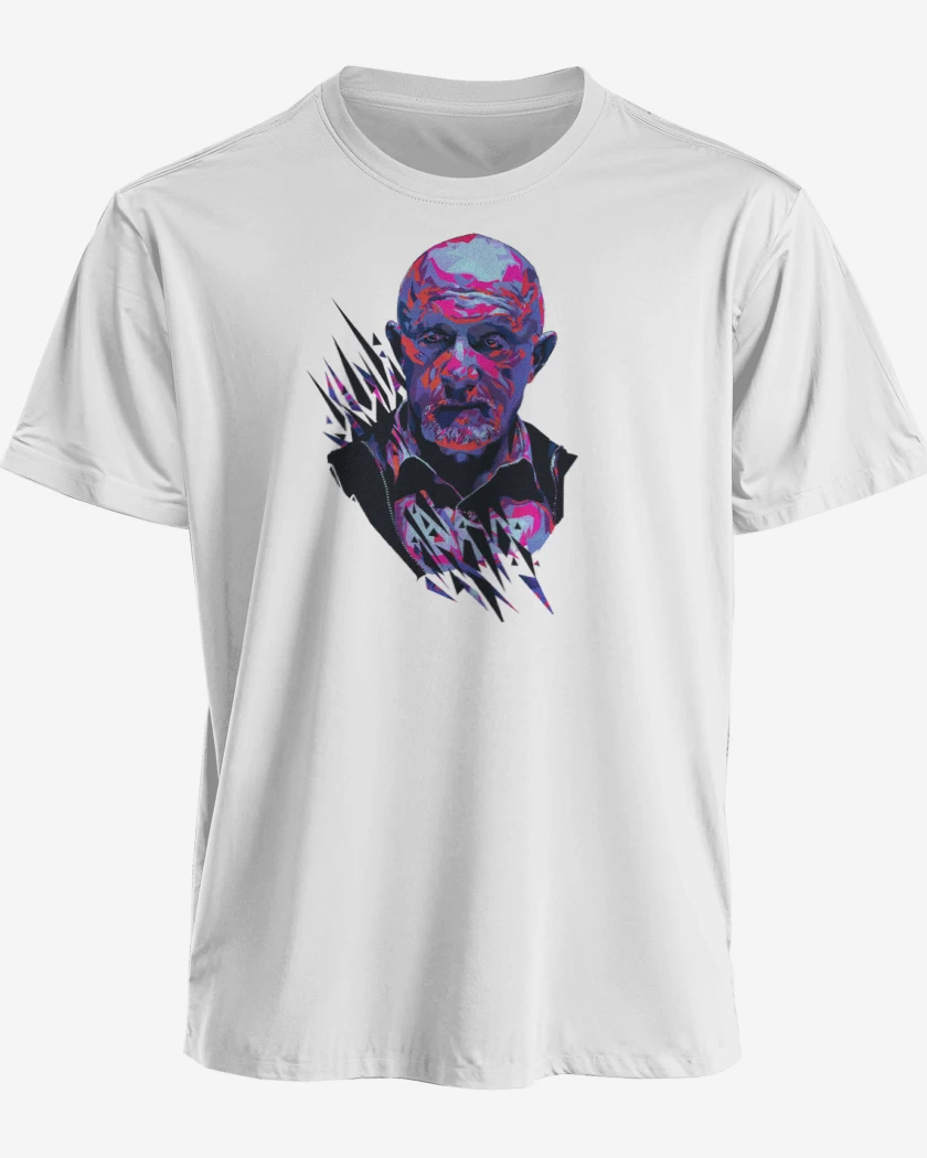 Polera premium Blanco de Mike Ehrmantraut
