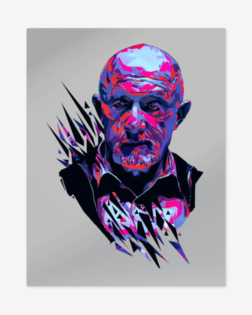 Print metalico Gris Melange de Mike Ehrmantraut