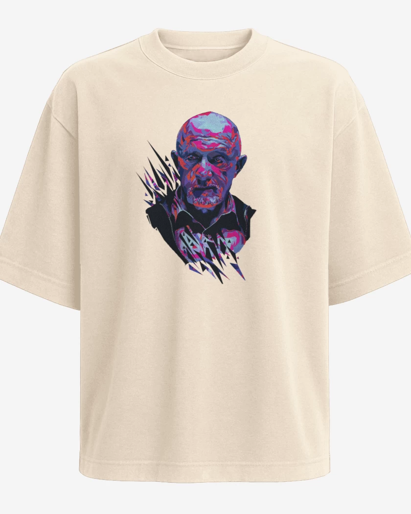 Polera Oversize Beige de Mike Ehrmantraut