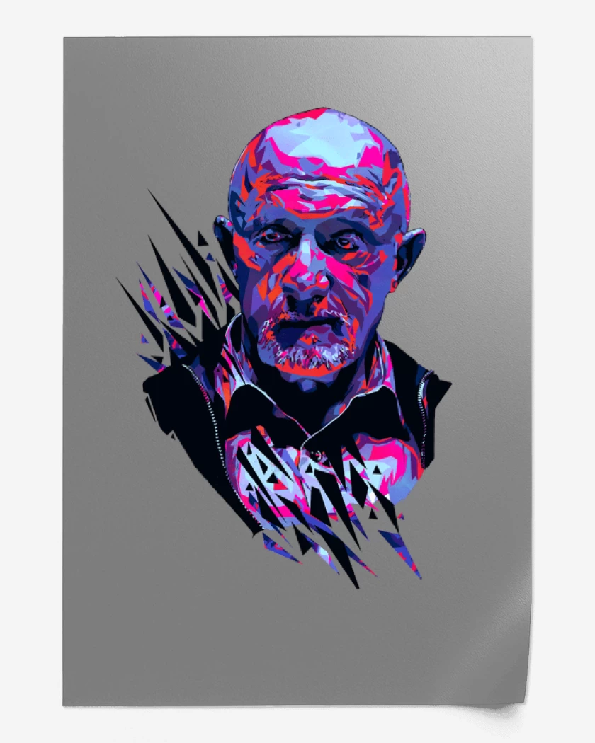 Print Gris Melange de Mike Ehrmantraut