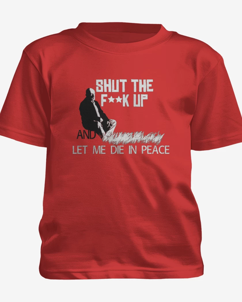 Polera de niño Rojo de Let me die in peace