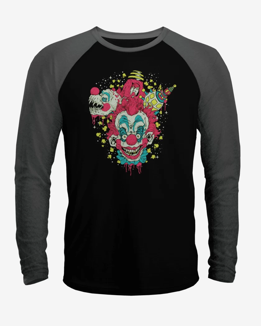 Polera Raglan Payaso del espacio