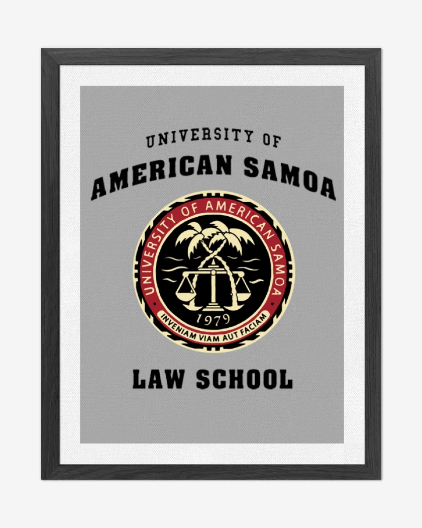 Cuadro decorativo University of American Samoa