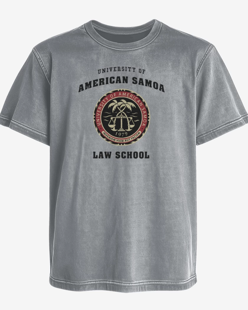 Polera desgastada University of American Samoa