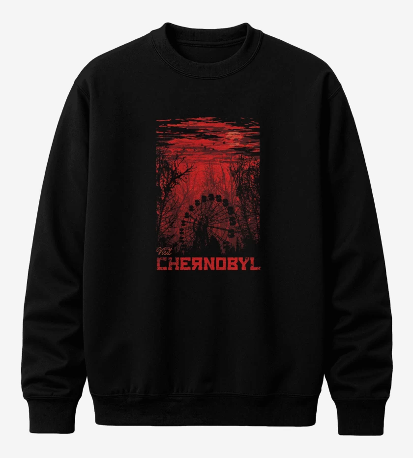 Poleron polo Negro de Chernobyl