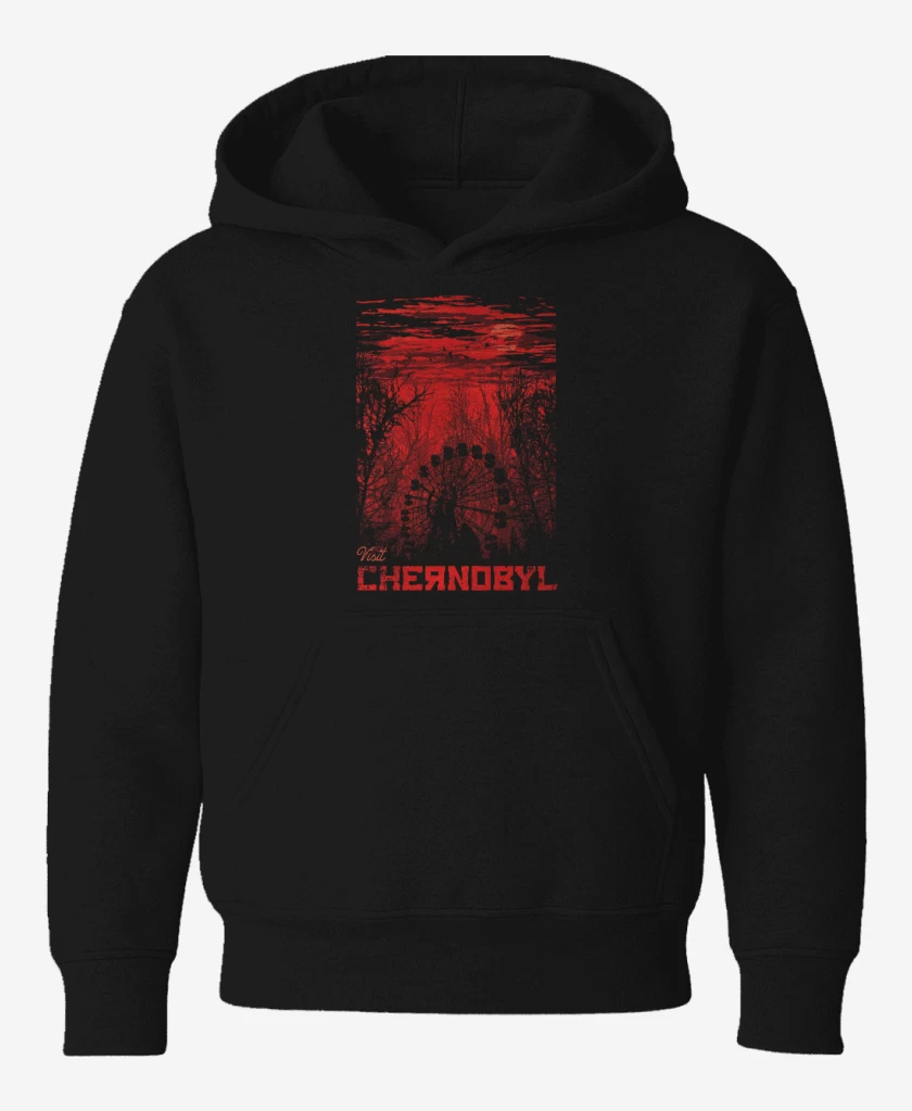 Poleron de niño Negro de Chernobyl