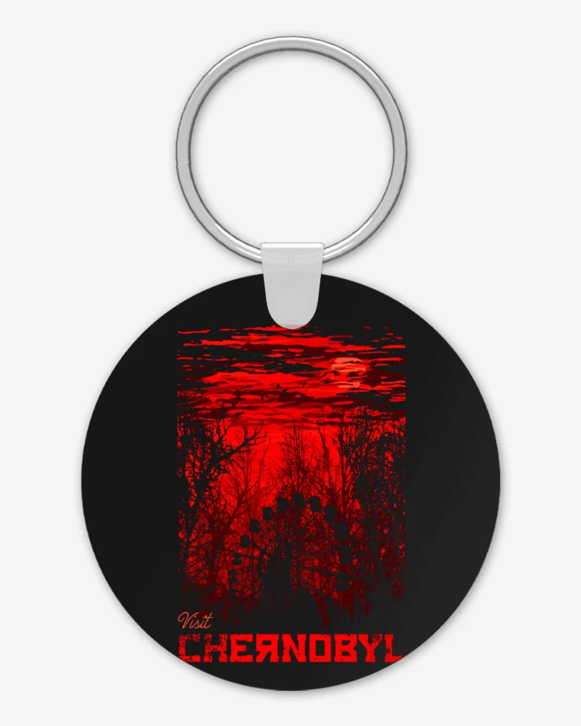 Llavero Negro de Chernobyl