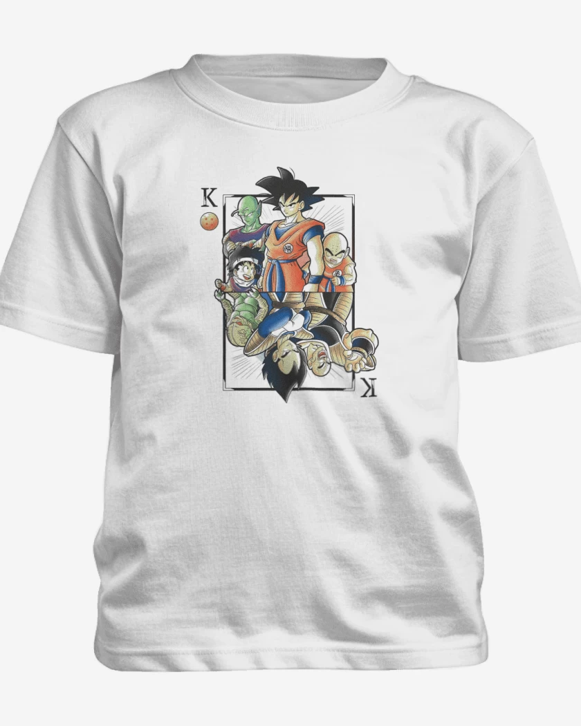 Polera de niño Blanco de Dragon card