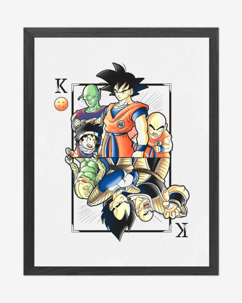 Cuadro decorativo Blanco de Dragon card