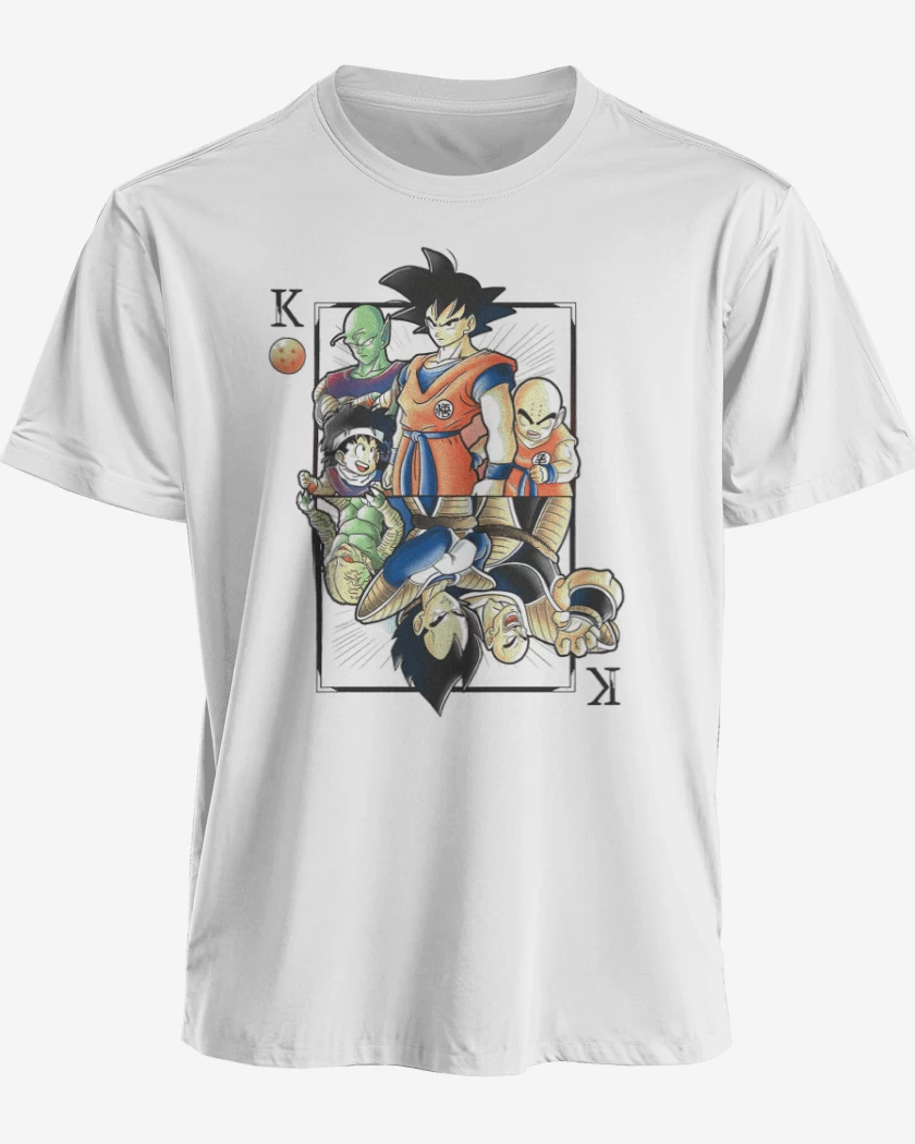Polera premium Blanco de Dragon card
