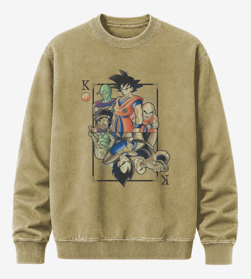 Poleron Polo Acid Wash Beige de Dragon card