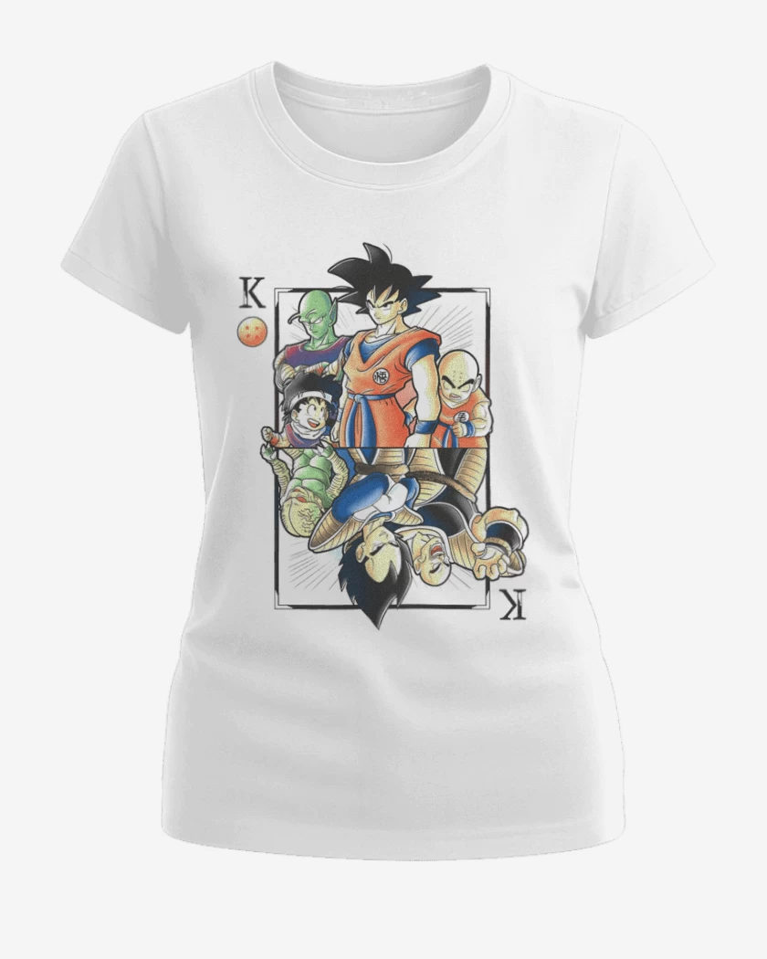Polera de Mujer Blanco de Dragon card
