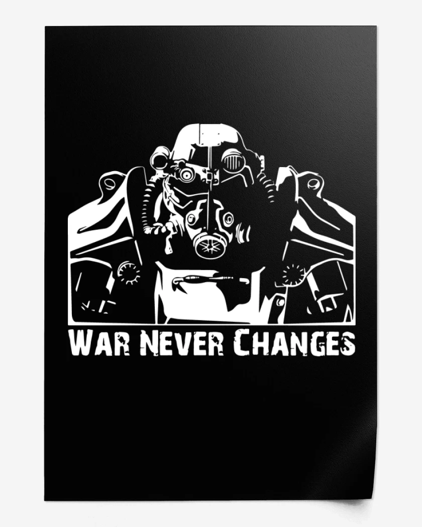 Print War never changes