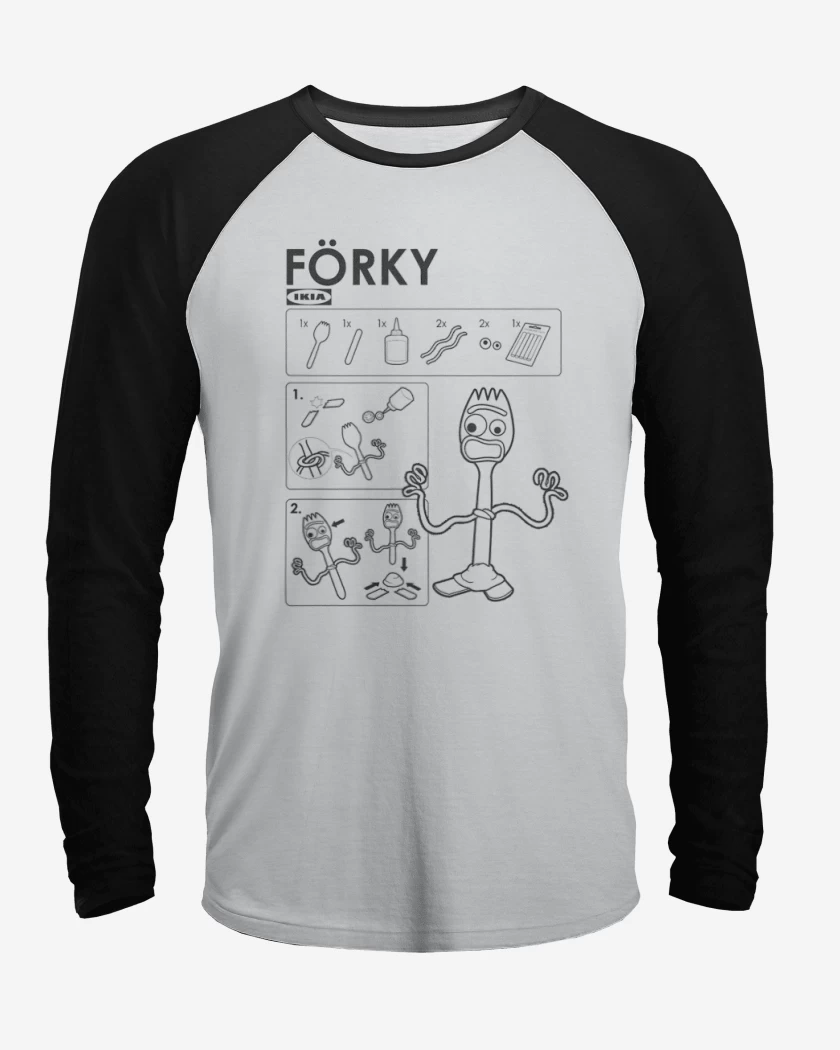 Polera Raglan F0rki