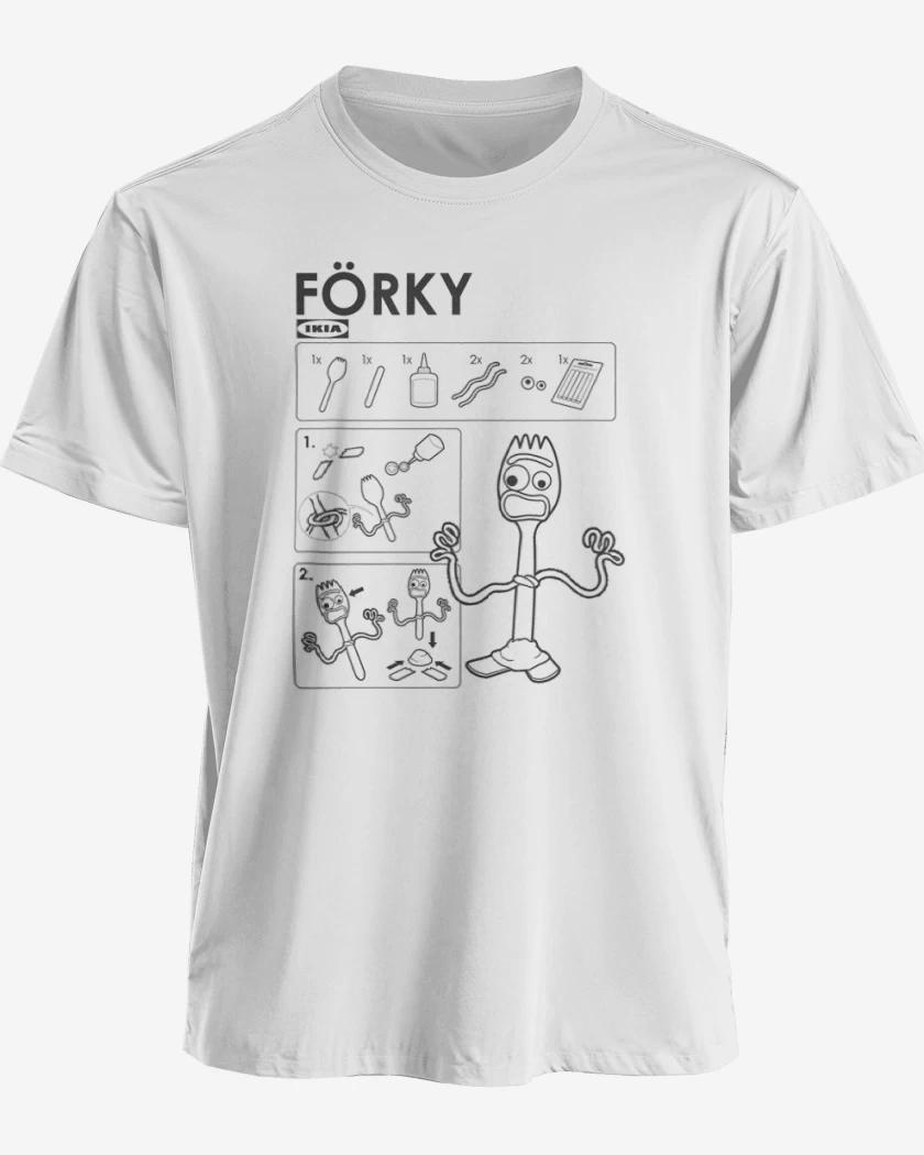 Polera premium Blanco de F0rki
