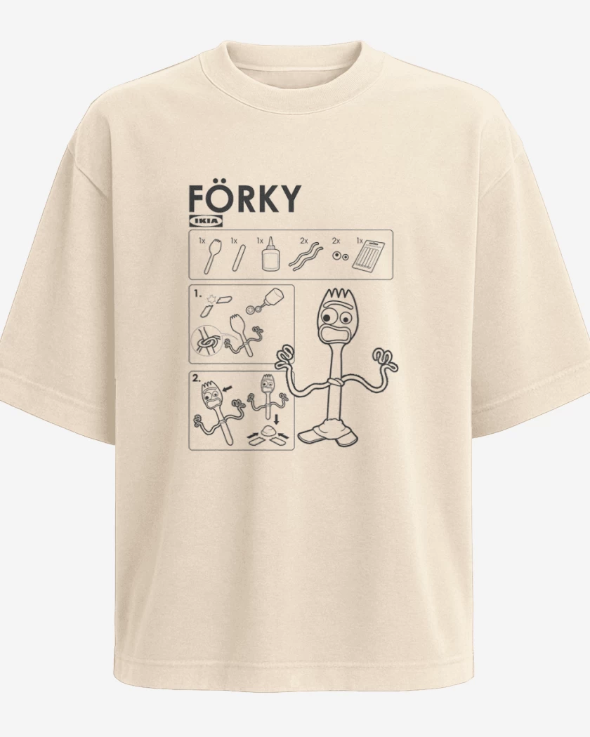 Polera Oversize F0rki
