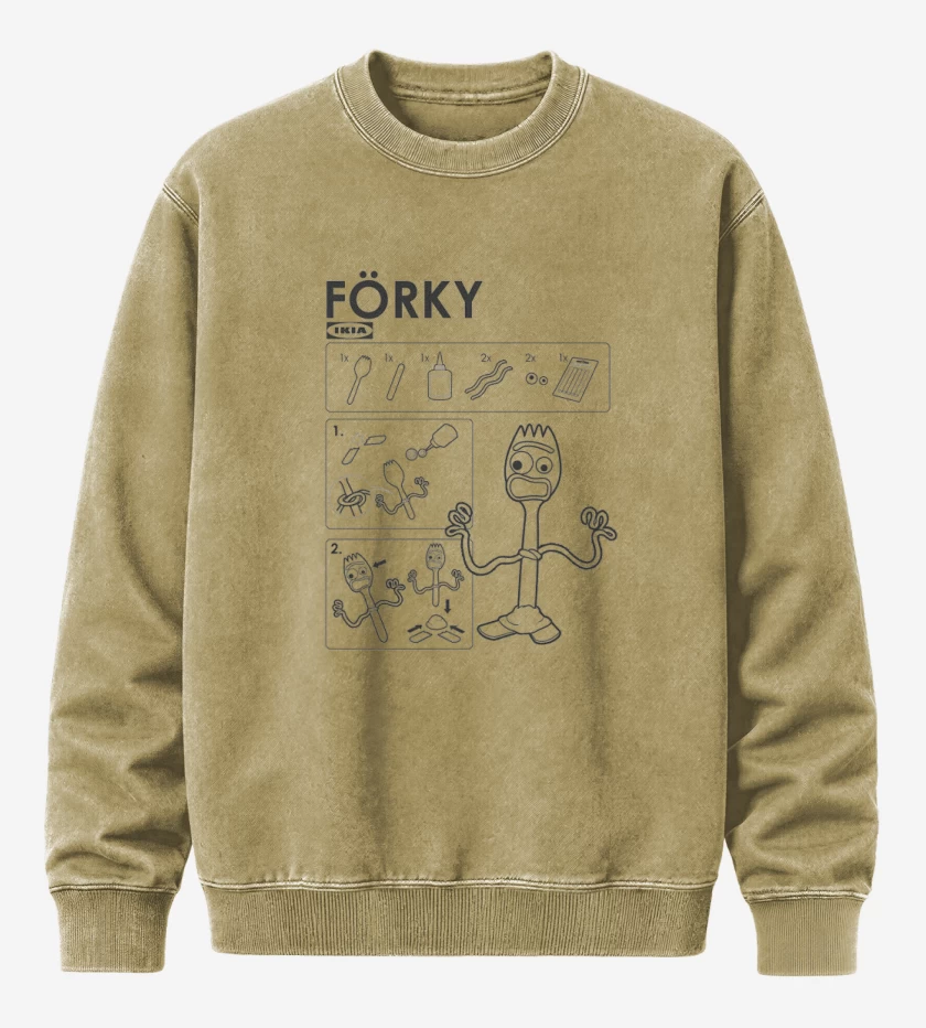 Poleron Polo Acid Wash Beige de F0rki