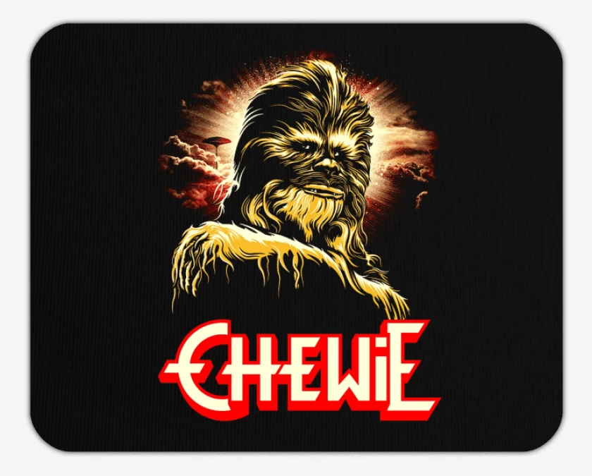 Mousepad Negro de Chewi