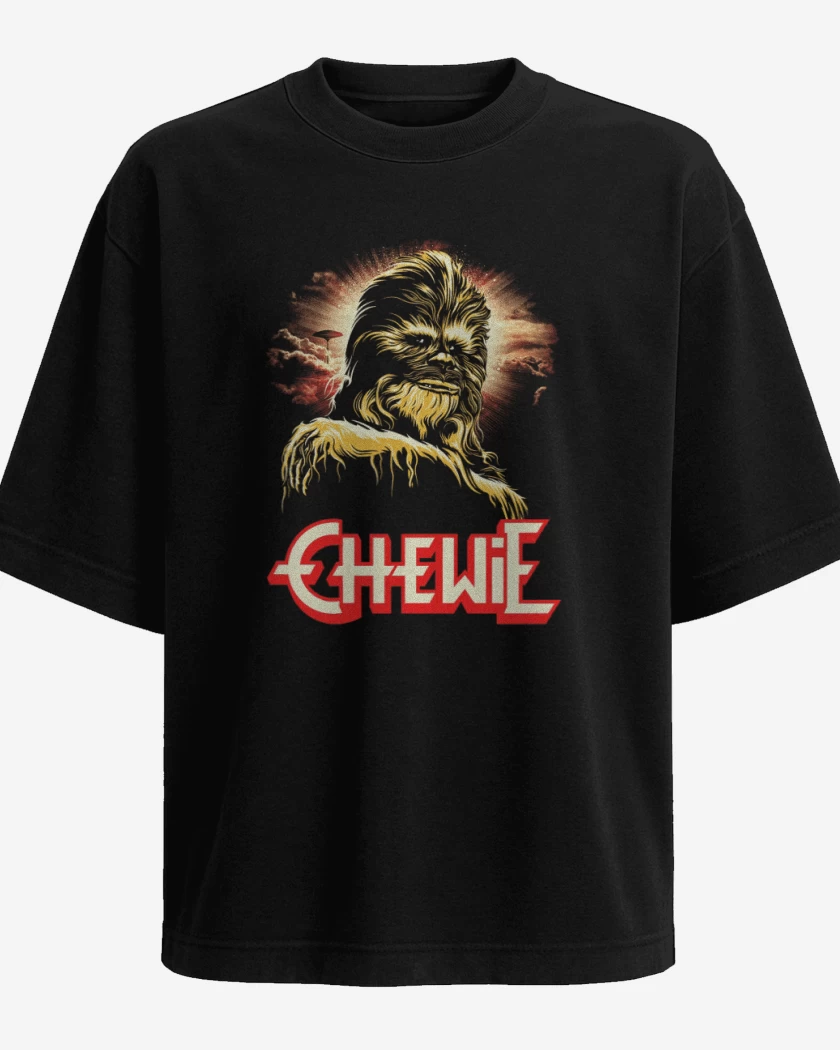 Polera Oversize Negro de Chewi