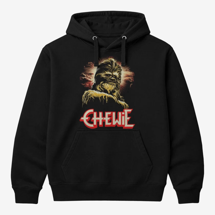 Polerón Canguro Negro de Chewi