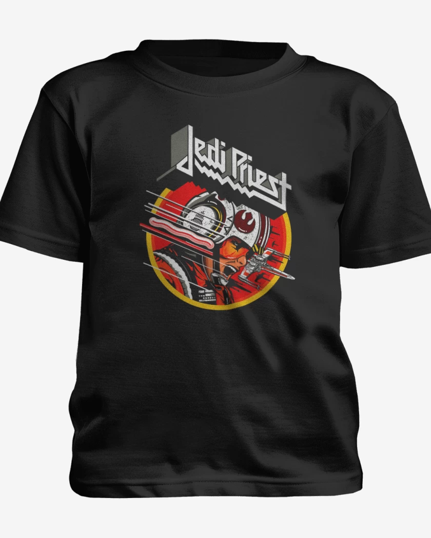 Polera de niño Negro de Jedi priest