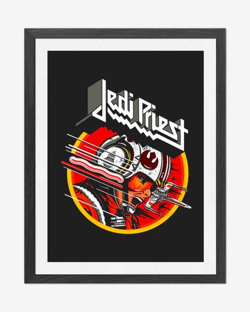 Cuadro decorativo Negro de Jedi priest