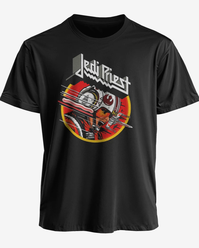 Polera premium Negro de Jedi priest
